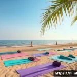 오데사 해변 명소 - A serene golden sandy beach in Odessa at sunrise, with gentle sea waves sparkling under soft morning...