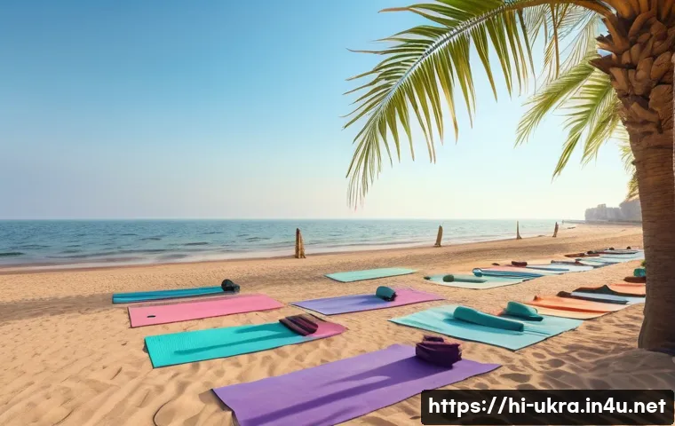오데사 해변 명소 - A serene golden sandy beach in Odessa at sunrise, with gentle sea waves sparkling under soft morning...
